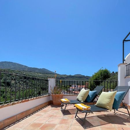 Stunning Spanish White Village Home Private Pool Stunning Views Saleres Kültér fotó